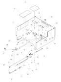 Assembly,áSkidáSteeráBase Diagram and Parts List for CH800H 74800 Bear Cat Chipper Shredder